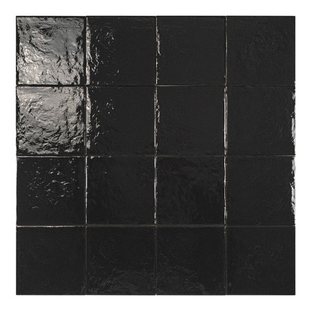 Tegel Fiji Zwart 15x15 | Ceramic Connection