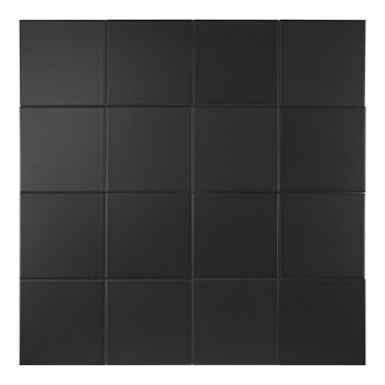 Melbourne Black Tile 15x15 | Ceramic Connection