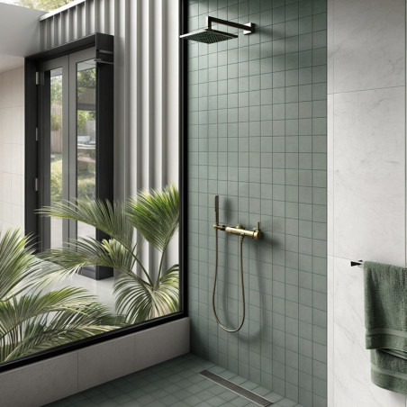 Tile Quebec Green 9,5x9,5 | Ceramic Connection
