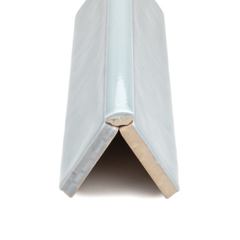 Fliese Ecke Creta-25 Himmel 1x25 | Ceramic Connection