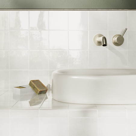 Azulejo Zellige Morocco Branco | Ceramic Connection