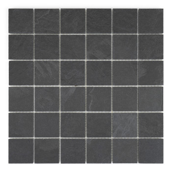 Mozaiek Steen Valona Zwarte 5x5 | Ceramic Connection