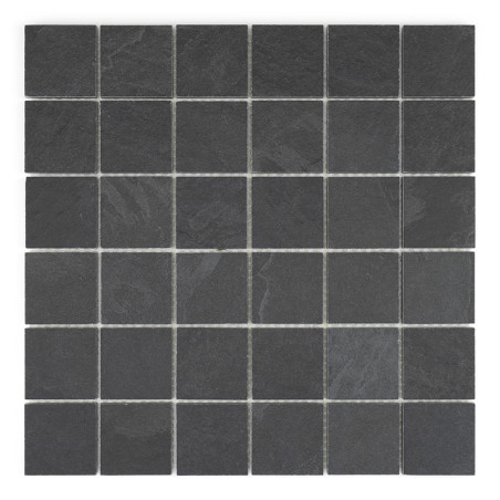 Mosaic Stone Valona Black 5x5| Ceramic Connection