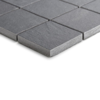 Mosaic Stone Valona Black 5x5| Ceramic Connection