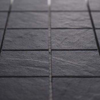 Mosaic Stone Valona Black 5x5| Ceramic Connection