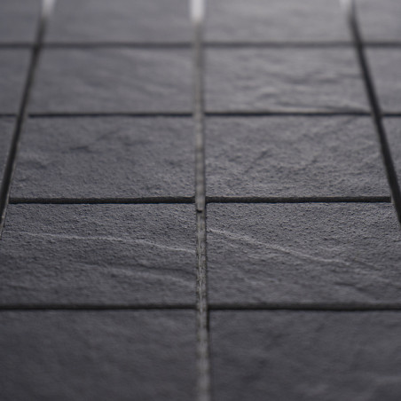 Mosaic Stone Valona Black 5x5| Ceramic Connection