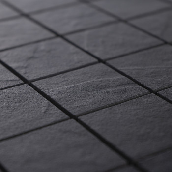 Mosaic Stone Valona Black 5x5| Ceramic Connection