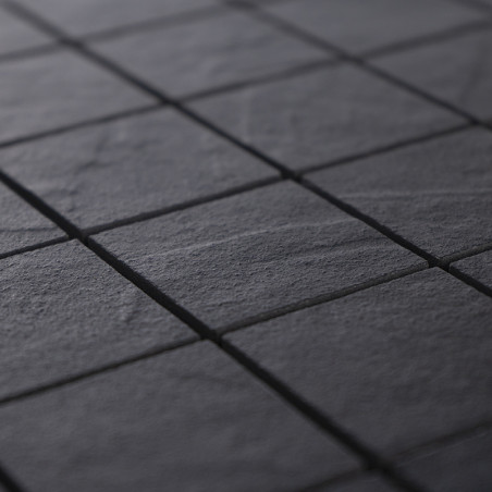 Mosaic Stone Valona Black 5x5| Ceramic Connection