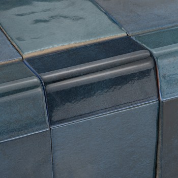 Azulejo de canto Morocco Denim 3x10 | Ceramic Connection