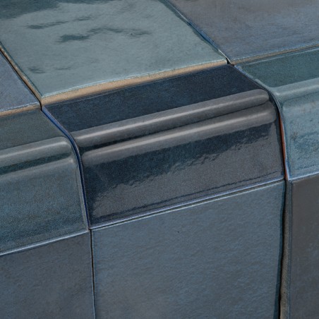 Azulejo de canto Morocco Denim 3x10 | Ceramic Connection