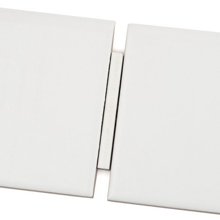 Carrelage Plinthe Céramique Blanche  satiné 12x60 | Ceramic Connection