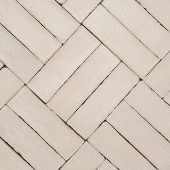 Terracota Manual Chroma Blanco 5x15 | Ceramic Connection