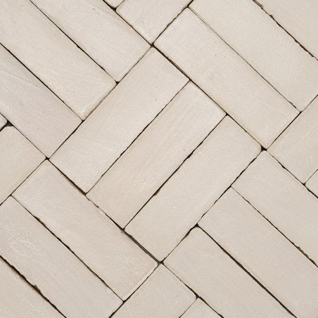 Terracota Manual Chroma Blanco 5x15 | Ceramic Connection