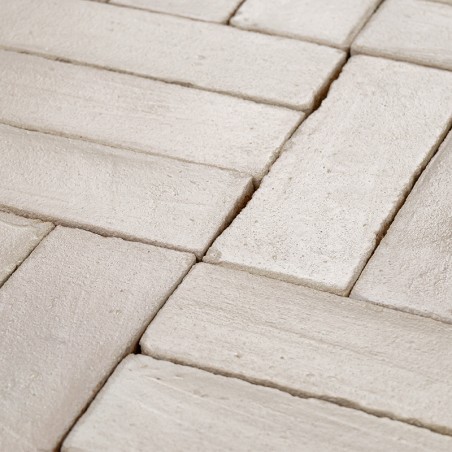 Terracota Manual Chroma Blanco 5x15 | Ceramic Connection