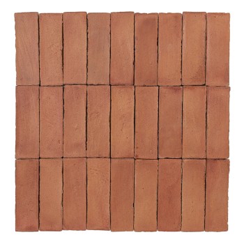 Terracotta Chroma Koraal 5x15 - Uniek | Ceramic Connection