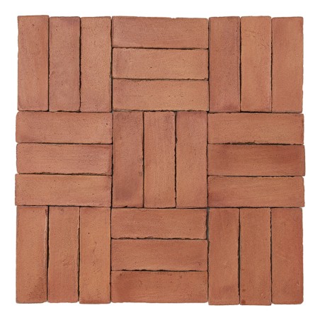 Handmade Terracotta Chroma Corail 5x15 | Ceramic Connection