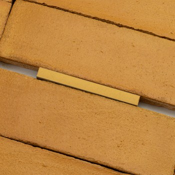 Handmatig Terracotta Chroma Oker 5x15 | Ceramic Connection