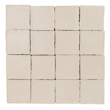 Terracotta Chroma White 10x10 | Ceramic Connection