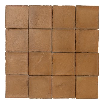Terracotta Chroma Aarde 10x10 Azulejo | Ceramic Connection