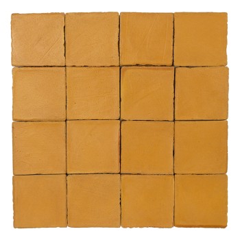 Terracota Manual Chroma Ocre 10x10 | Ceramic Connection