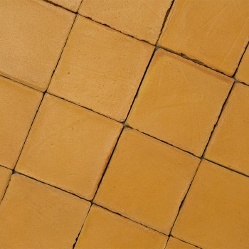 Terracota Manual Chroma Ocre 10x10 | Ceramic Connection
