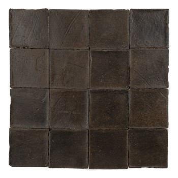 Terracotta Chroma Dark Brown 10x10 | Ceramic Connection