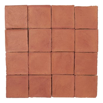 Terre Cuite Chroma Corail 10x10 | Ceramic Connection