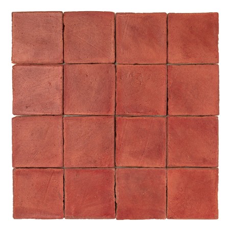 Terracotta Chroma Rood 10x10 Tegels | Ceramic Connection