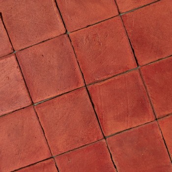 Terracotta Chroma Rood 10x10 Tegels | Ceramic Connection