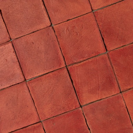 Terracotta Chroma Rood 10x10 Tegels | Ceramic Connection