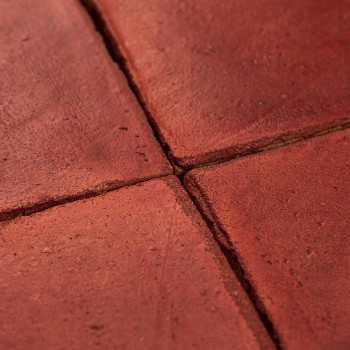 Terracotta Chroma Rood 10x10 Tegels | Ceramic Connection