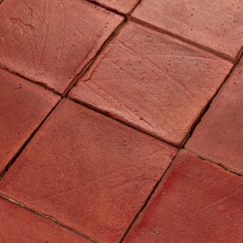 Terracotta Chroma Rood 10x10 Tegels | Ceramic Connection