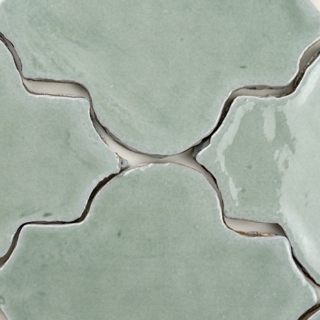 Azulejo Arabesque Vitri Aigue-marine| Ceramic Connection