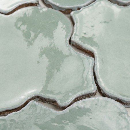Azulejo Arabesque Vitri Aigue-marine| Ceramic Connection