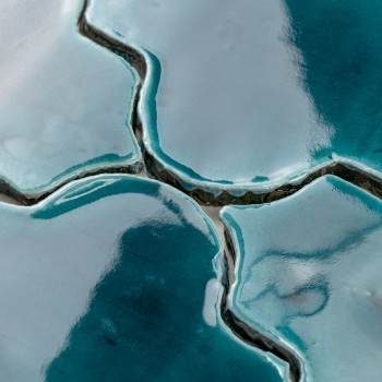 Terrakotta Vitri Posidonia Arabeske Fliese | Ceramic Connection