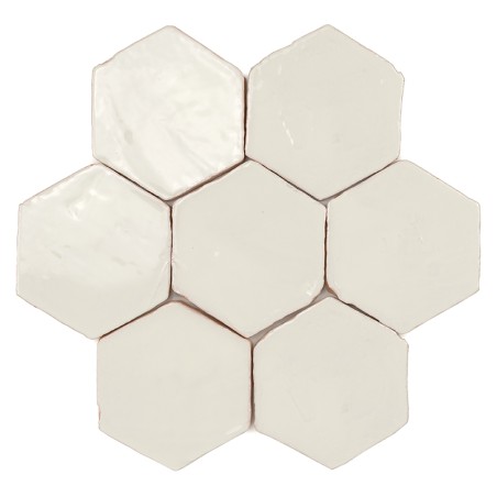 Handmatig Terracotta Vitri Wit Vintage Etna | Ceramic Connection