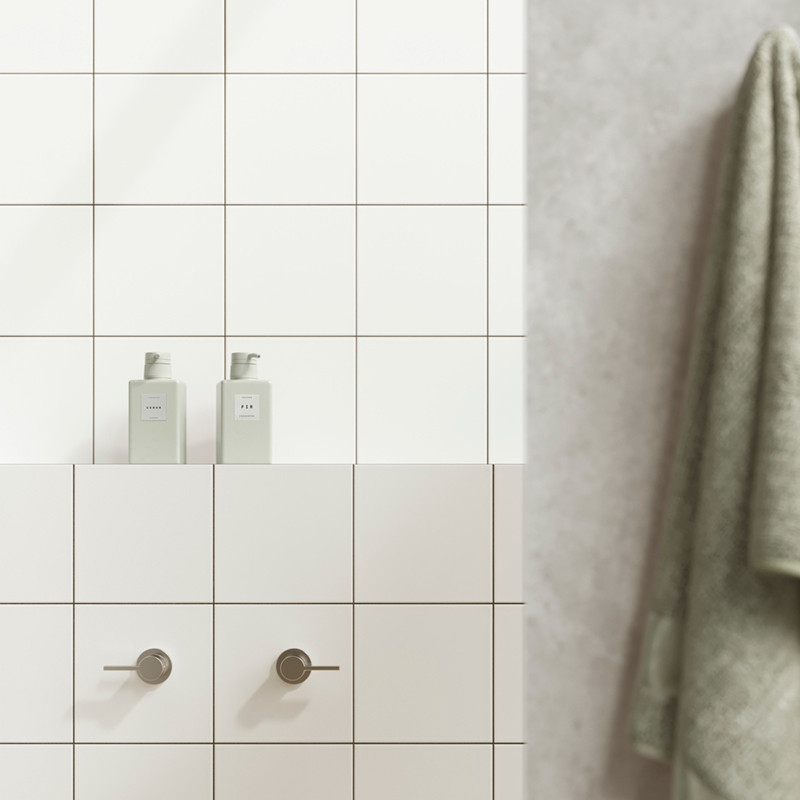 items material: Witte